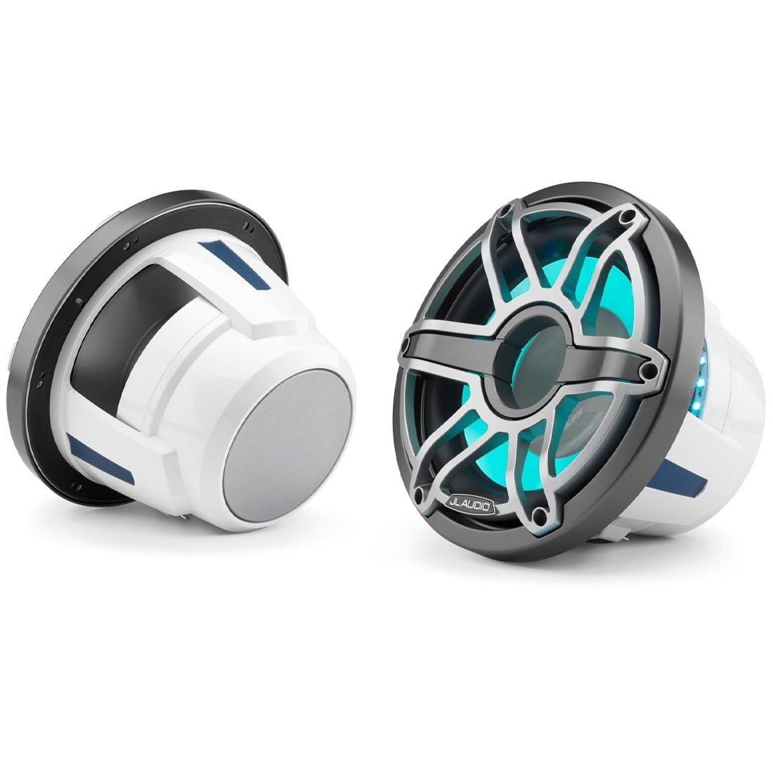 JL Audio M6-10W-S-GmTi-i-4 M6 Series 10" LED Light Marine Subwoofer – #93647