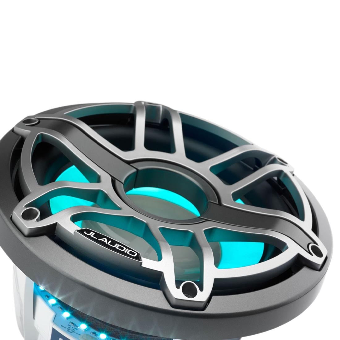 JL Audio M6-10W-S-GmTi-i-4 M6 Series 10" LED Light Marine Subwoofer – #93647