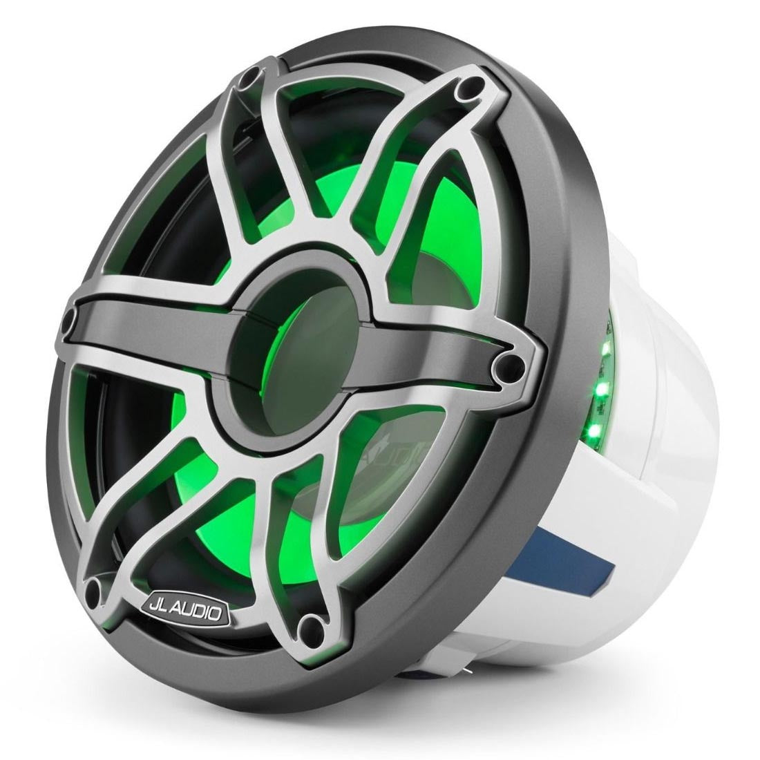 JL Audio M6-10W-S-GmTi-i-4 M6 Series 10" LED Light Marine Subwoofer – #93647