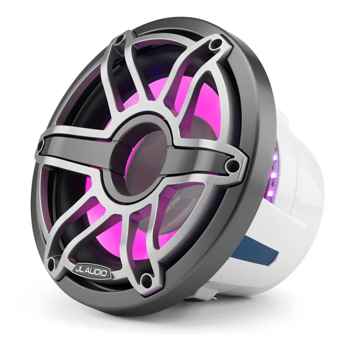 JL Audio M6-10W-S-GmTi-i-4 M6 Series 10" LED Light Marine Subwoofer – #93647