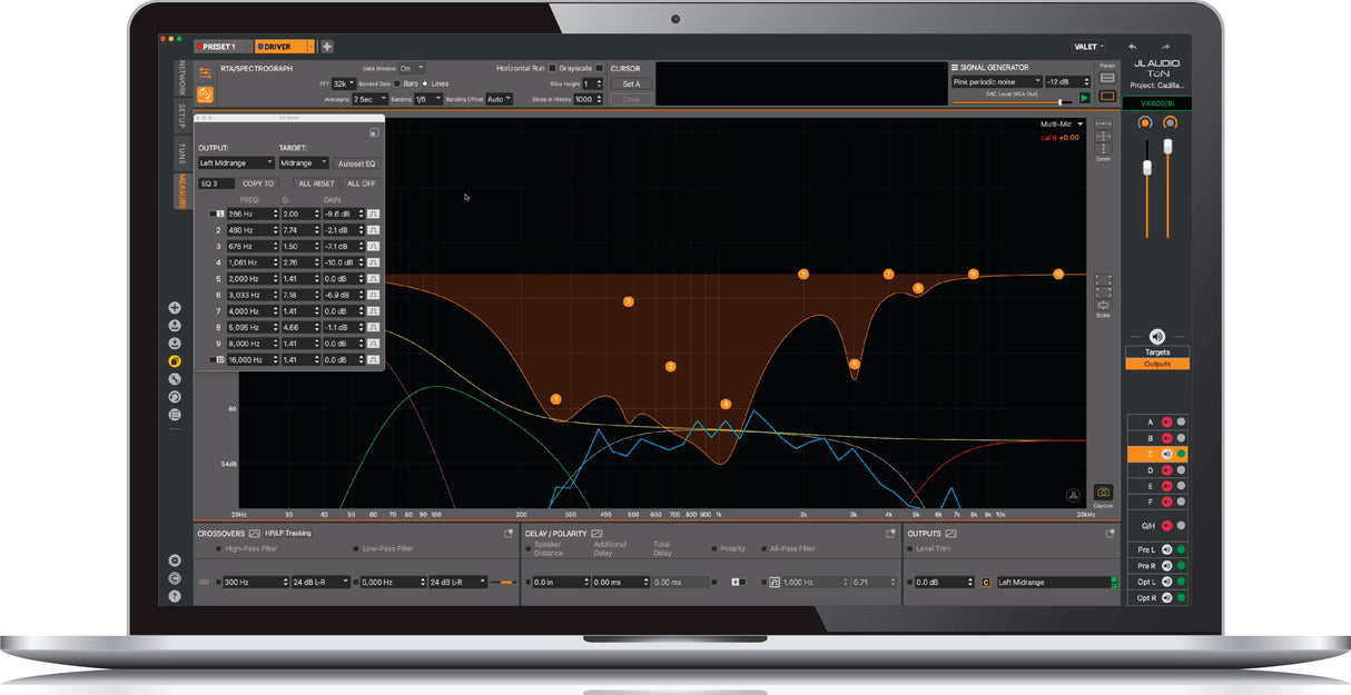 JL Audio MAX-KIT Audio Measurement System for VXi and MVi Amplifiers – #90602