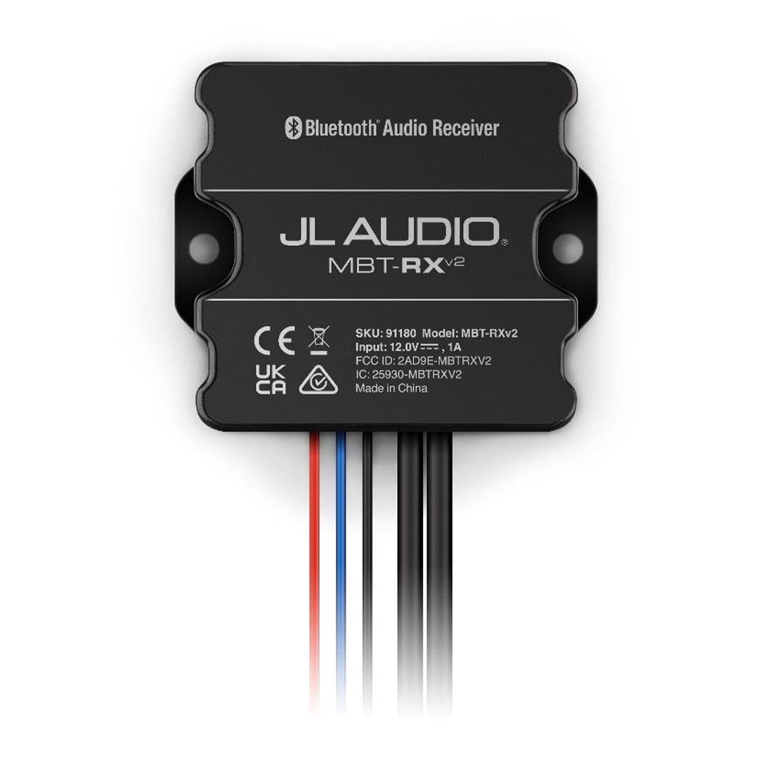 JL Audio MBT-RXv2 Water-Resistant Bluetooth Audio Receiver - #91180