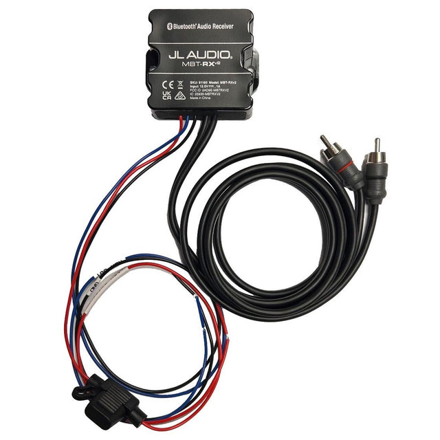 JL Audio MBT-RXv2 Water-Resistant Bluetooth Audio Receiver - #91180