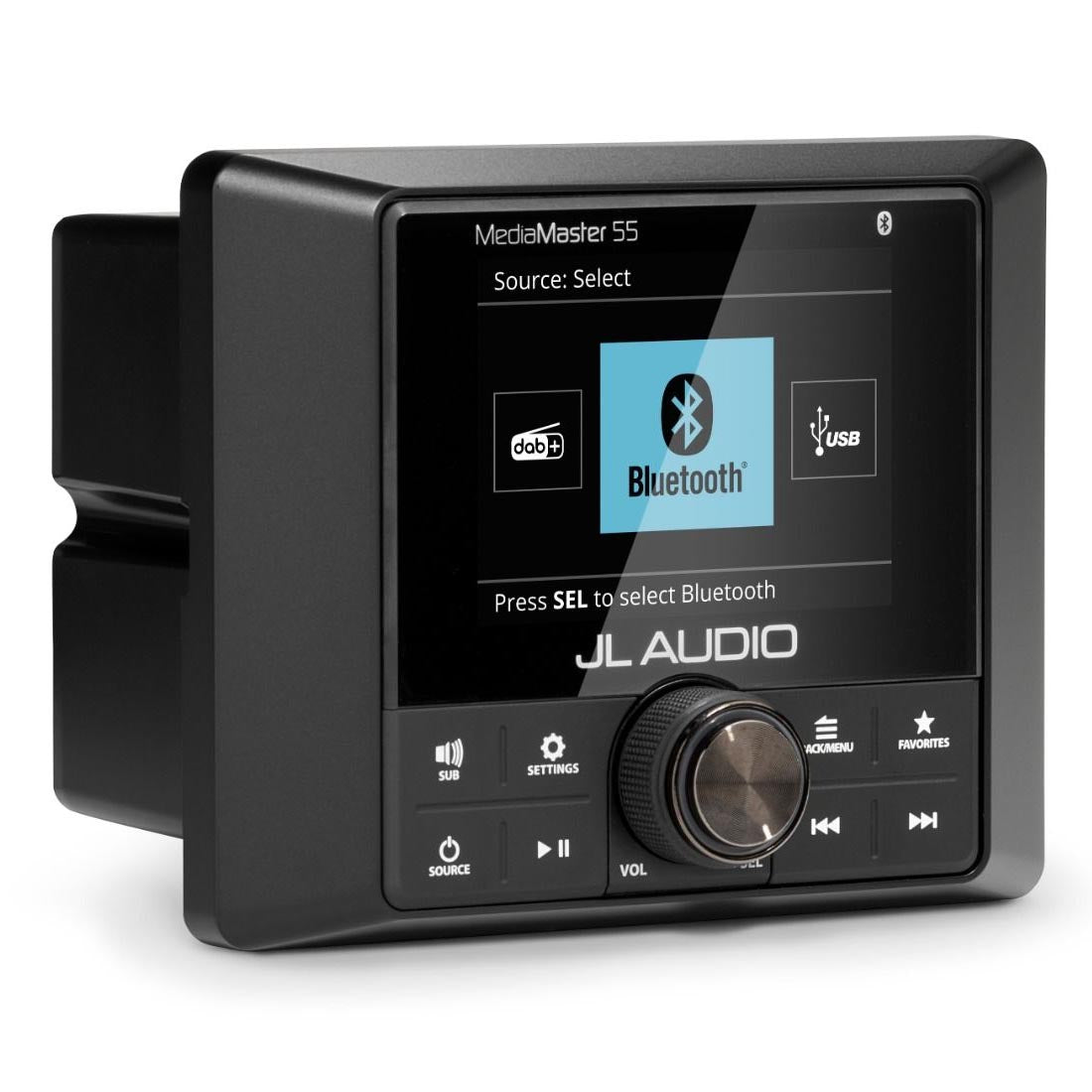 JL Audio MM55 Bluetooth Marine Digital Media Receiver (does not play CDs)