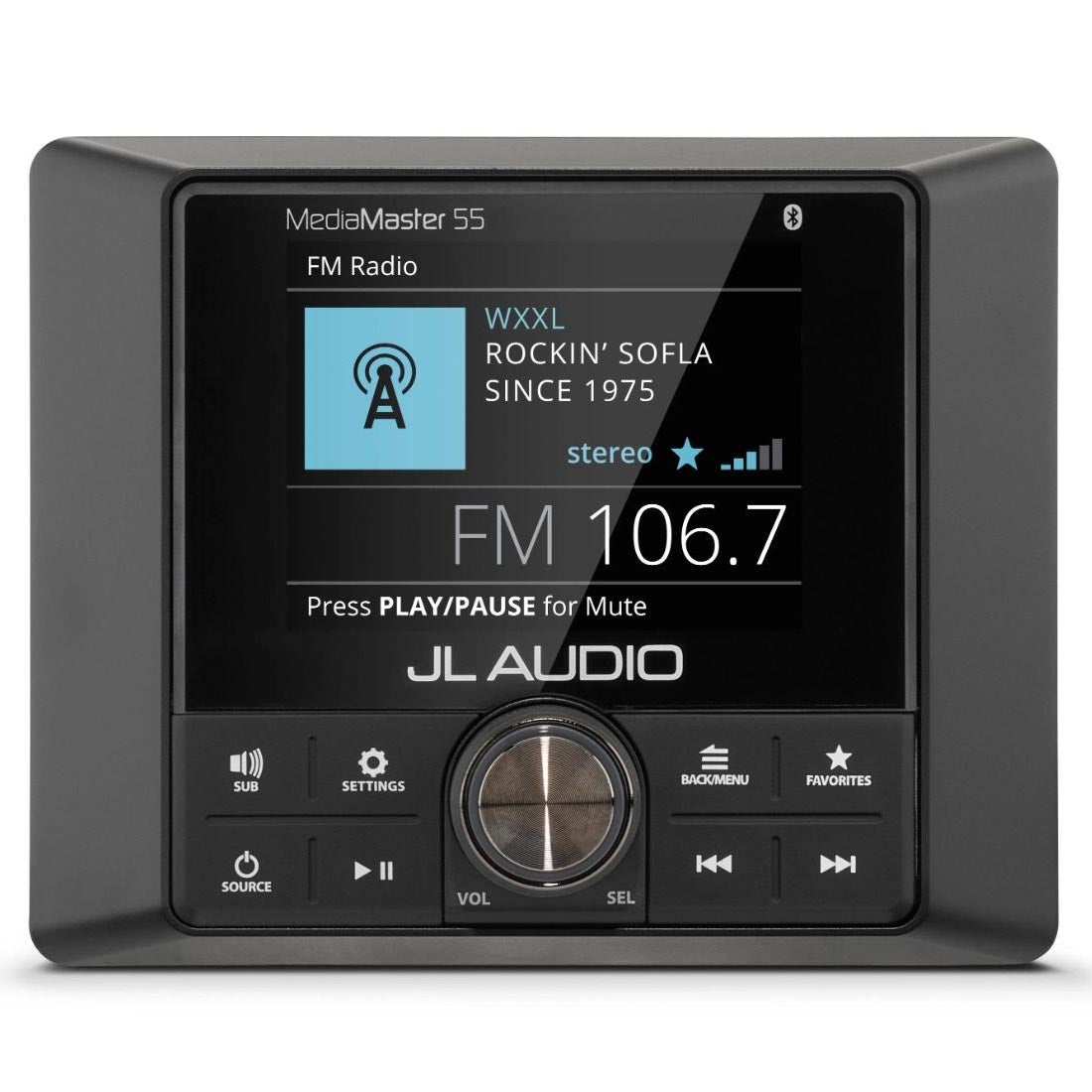 JL Audio MM55 Bluetooth Marine Digital Media Receiver (does not play CDs)