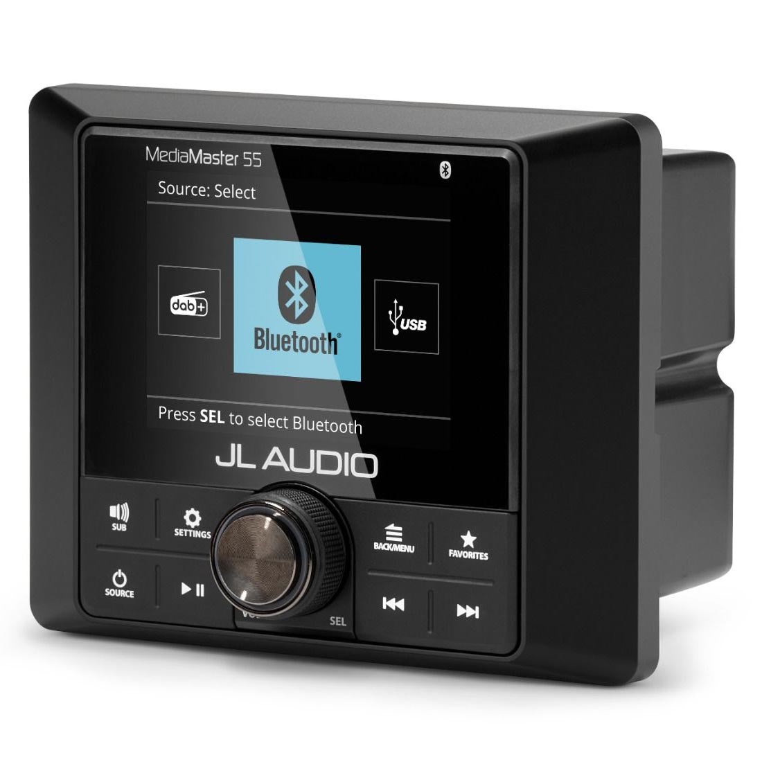 JL Audio MM55 Bluetooth Marine Digital Media Receiver (does not play CDs)