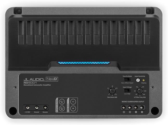 JL Audio RD500/1 1 Ch. 500 Watt Amplifier – #98618