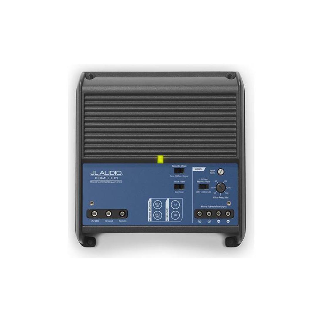 JL Audio XDM300/1 Class D 300W Monoblock Car/Marine Subwoofer Amplifier – #98680