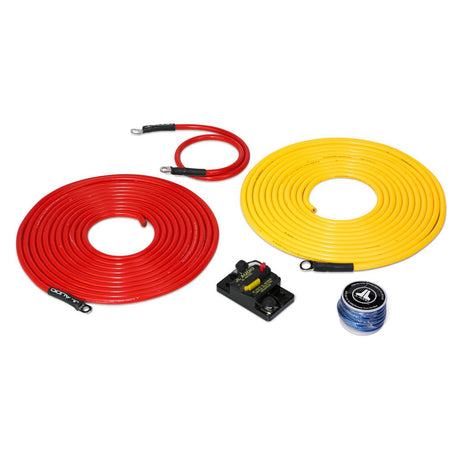 JL Audio XMD-PCS50A-1-L20: Power Marine Connection Kit, Single Amplifier, Within 20 ft of Battery - #90487