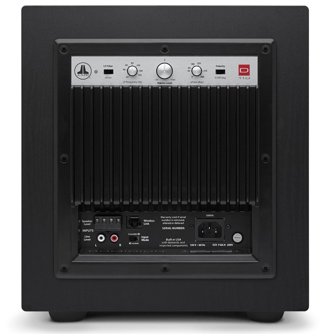 JL Home Audio D110-ASH Rear2