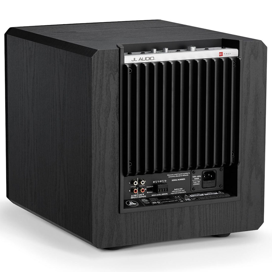 JL Home Audio E110-ASH Angled Rear2