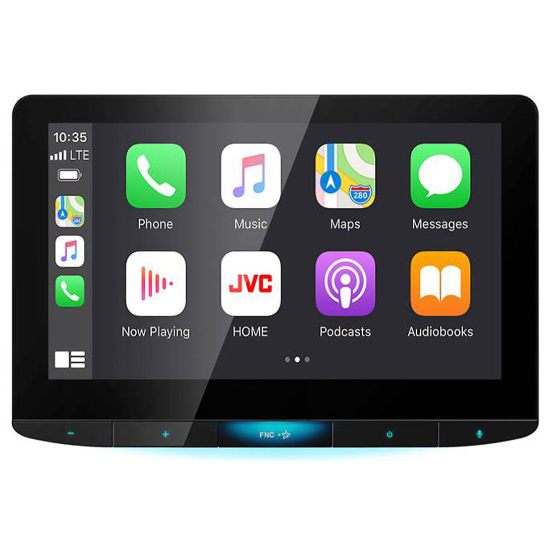 JVC KW-Z1000W 10.1" HD Screen Floating Digital Media Receiver