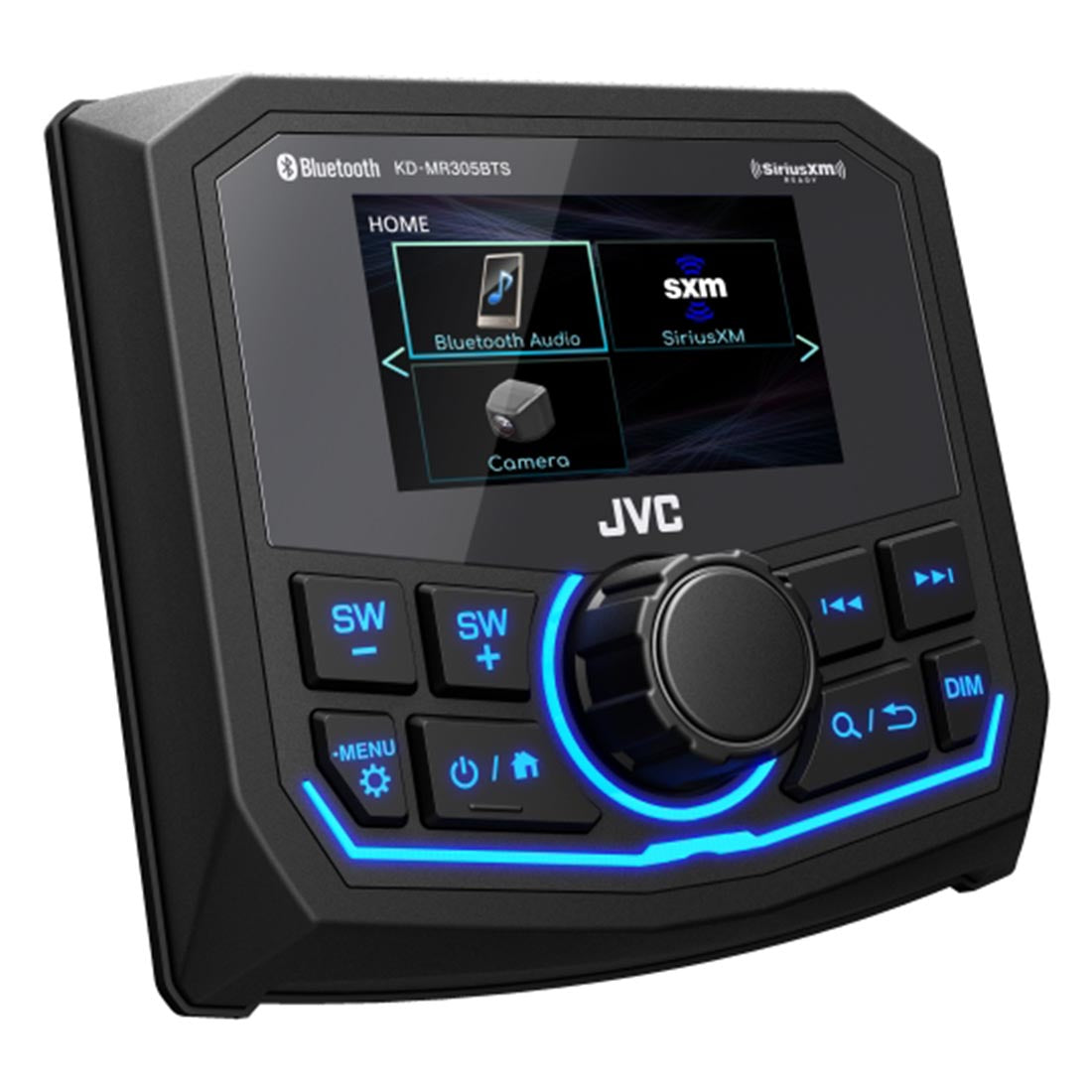 JVC KD-MR305BTS Angled 4