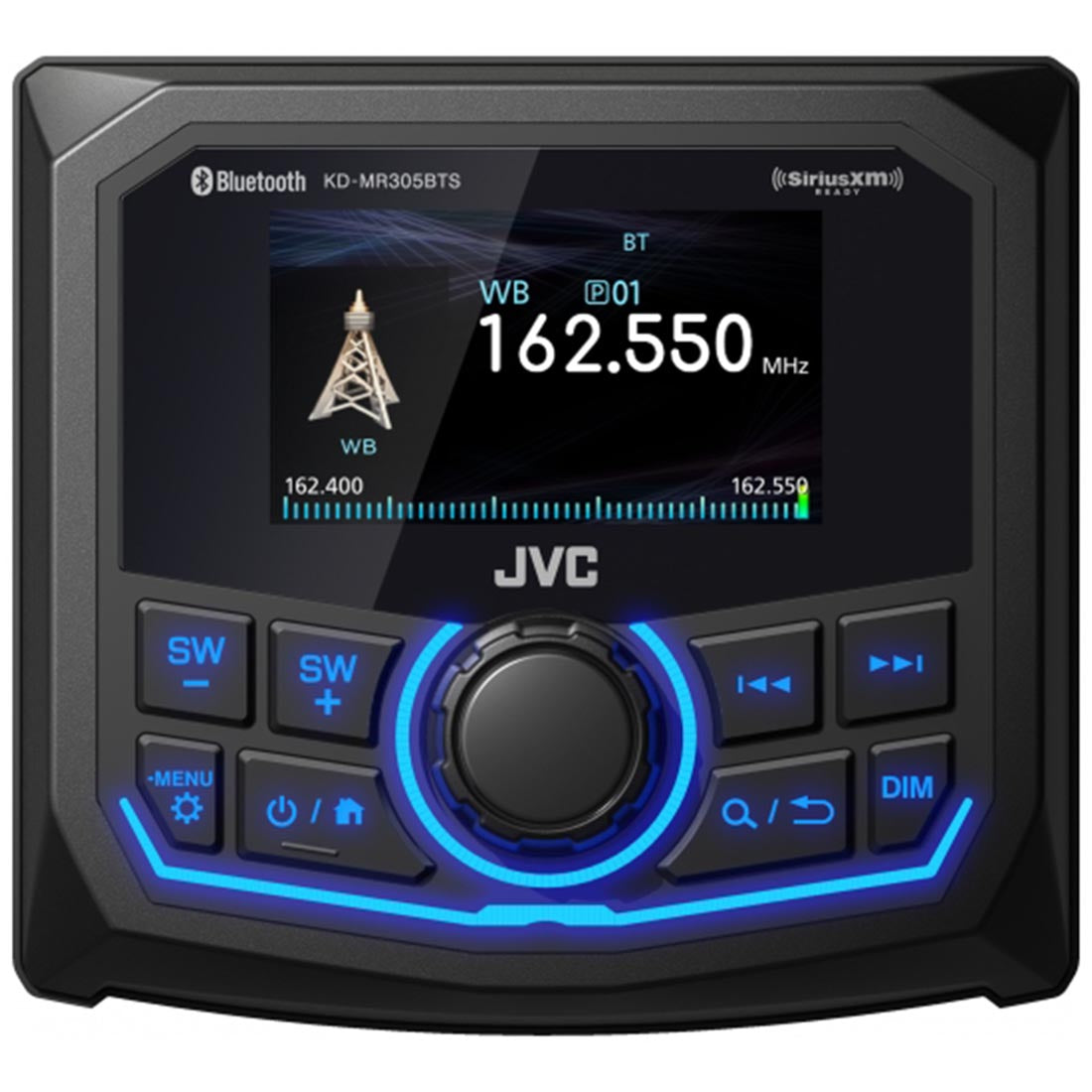 JVC KD-MR305BTS Front 3