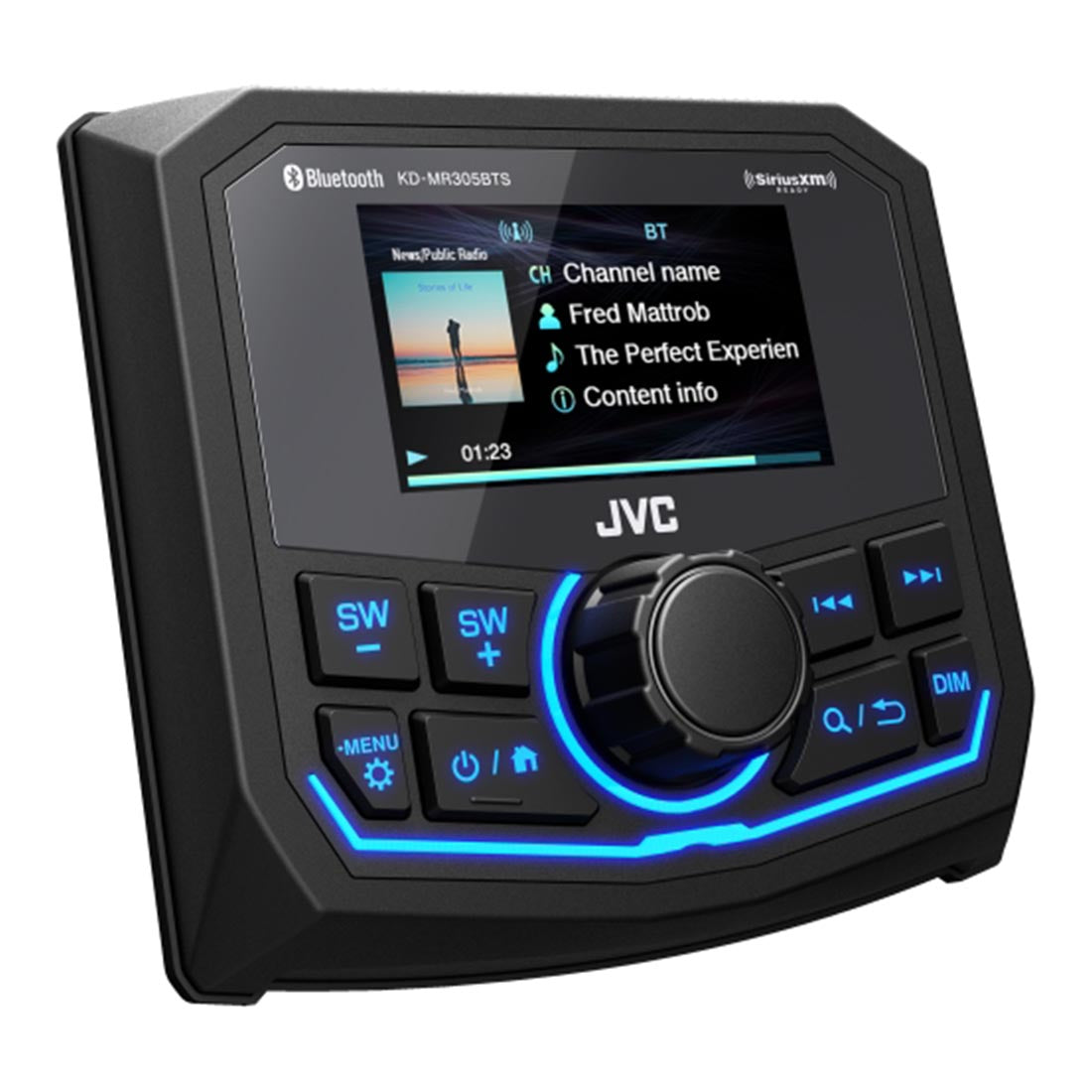 JVC KD-MR305BTS Front 5