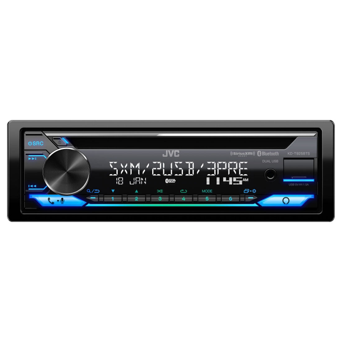 JVC KD-T925BTS CD Receiver