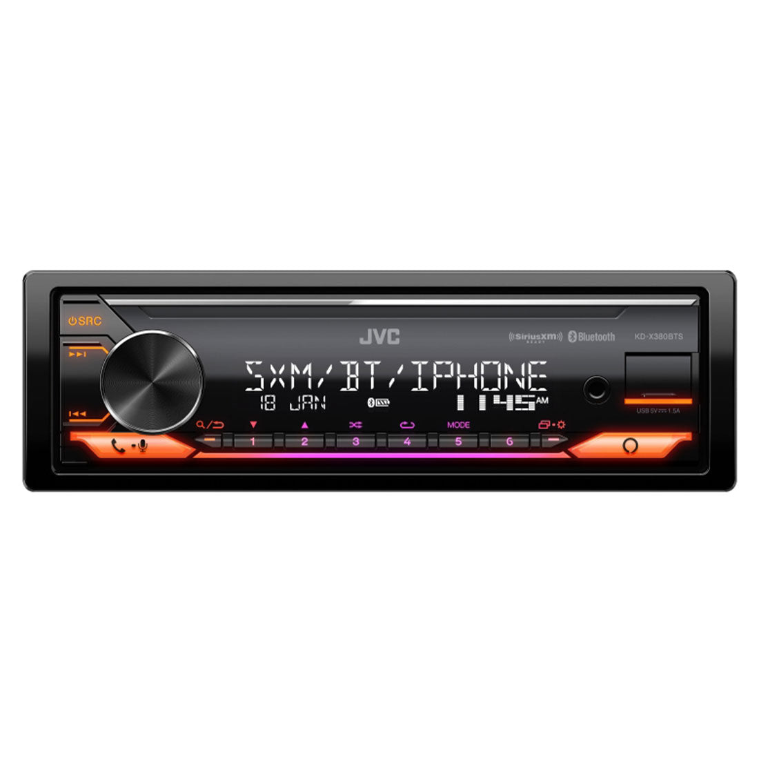 JVC KD-X380BTS Digital Media Receiver