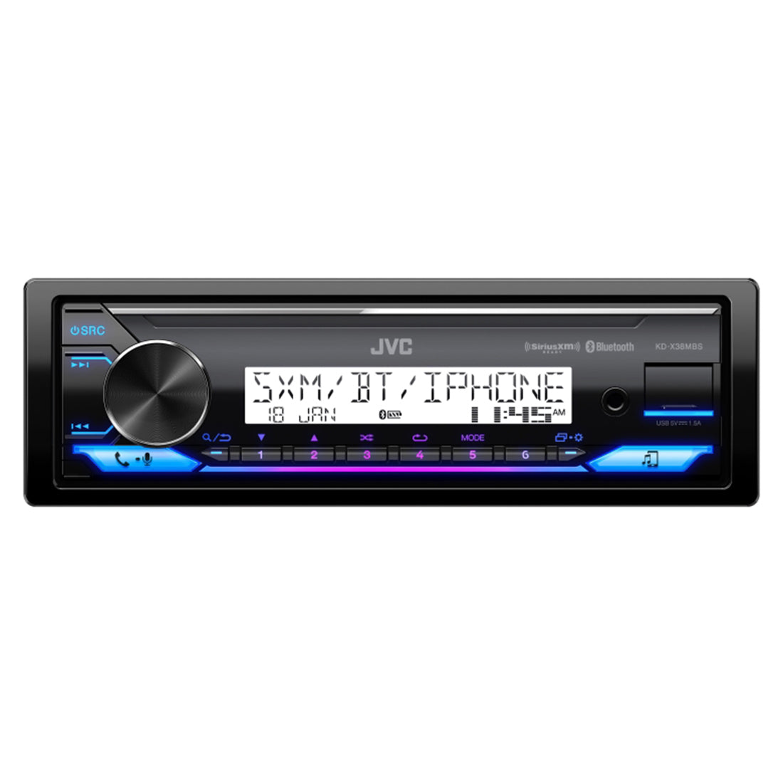 JVC KD-X38MBS Digital Media Receiver