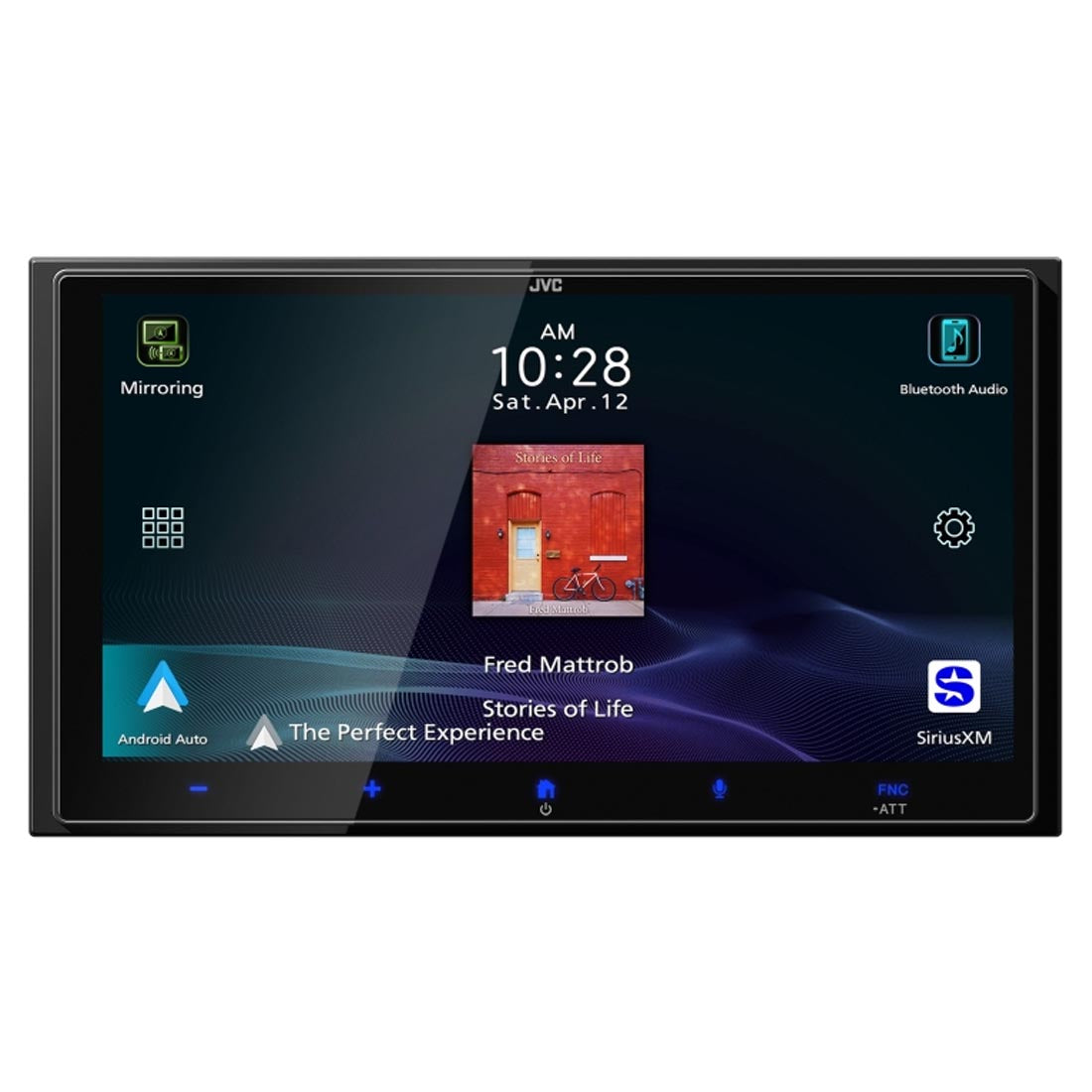 JVC KW-M795BW Double-DIN Digital Multimedia Receiver (does not play discs)