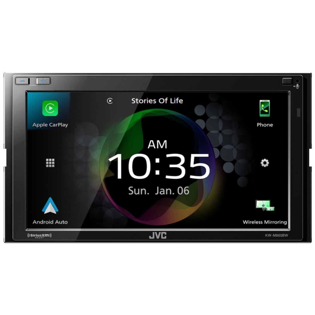JVC KW-M875BW 6.8" Digital Media Receiver