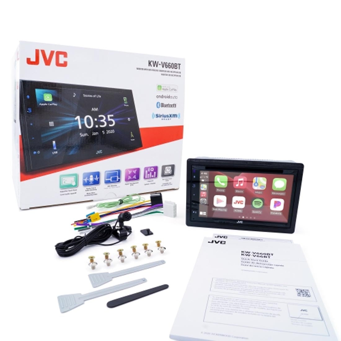 JVC KW-V660BT DVD Multimedia Receiver