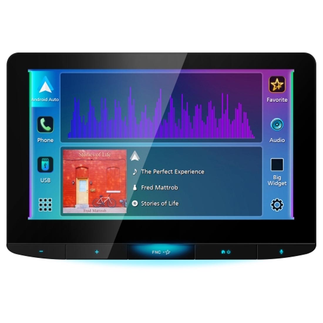 JVC KW-Z1000AW 10.1" HD Direct Replacement Floating Digital Multimedia Receiver - 2025
