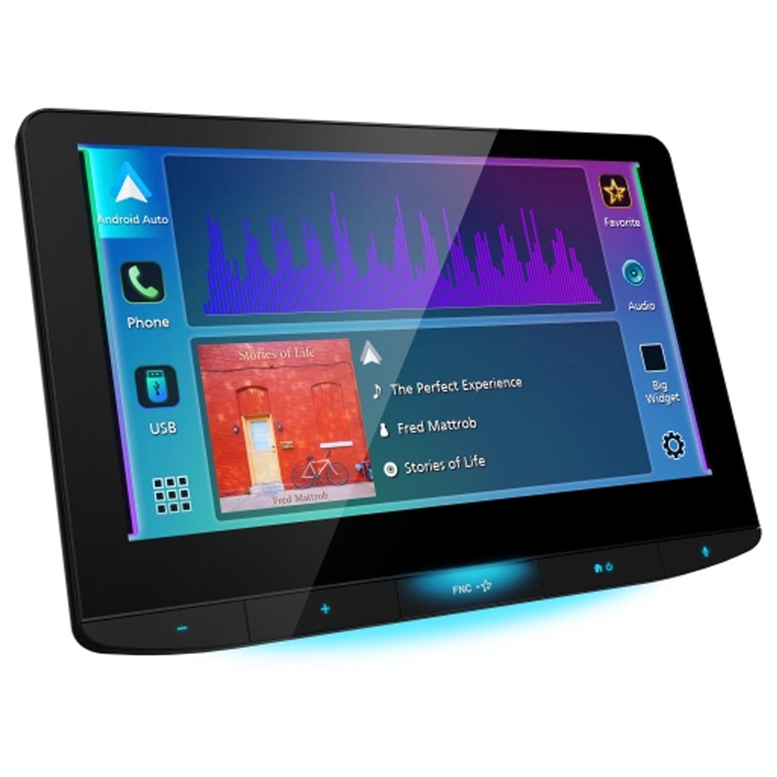 JVC KW-Z1000AW 10.1" HD Direct Replacement Floating Digital Multimedia Receiver - 2025