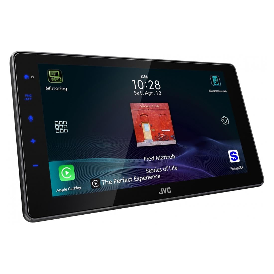 JVC KW-Z900W Single-DIN Floating Digital Multimedia Receiver (does not play discs)