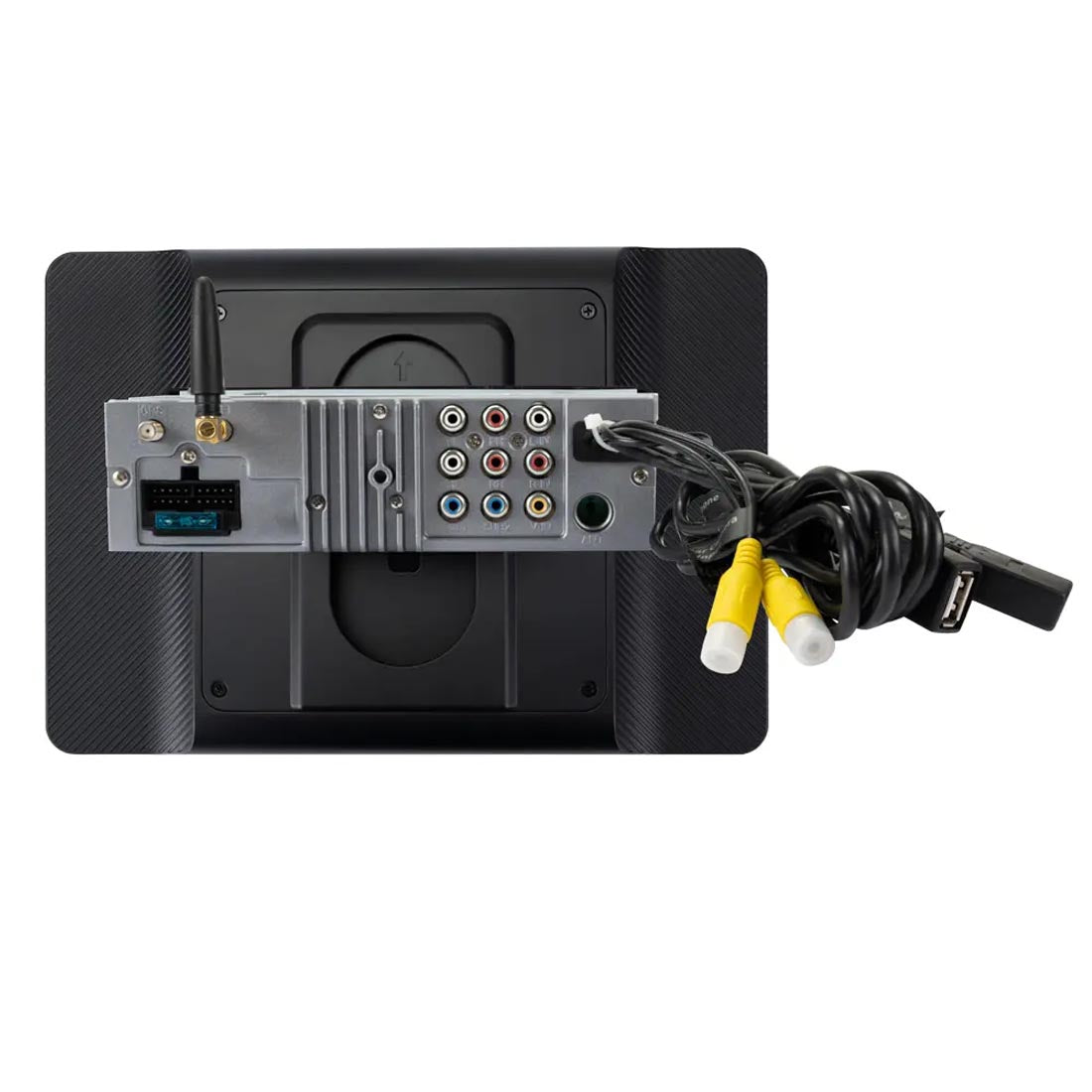 Jensen CAR1013 10.1" Floating Digital Mechless Multimedia Receiver with Apple CarPlay and Android Auto