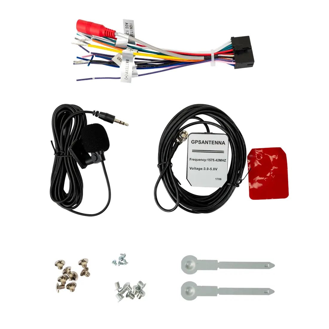 Jensen CAR1013 10.1" Floating Digital Mechless Multimedia Receiver with Apple CarPlay and Android Auto