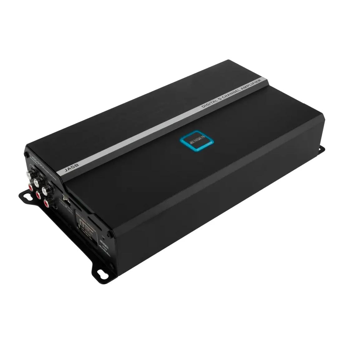 Jensen JA5B Compact Class D 5-Channel Car Amplifier with Bluetooth App Control