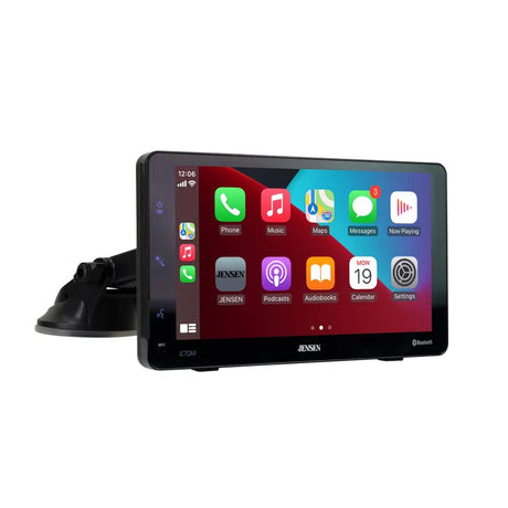 Jensen JC7DM 7" Windshield or Dashboard Mount Digital Monitor with Apple CarPlay and Android Support