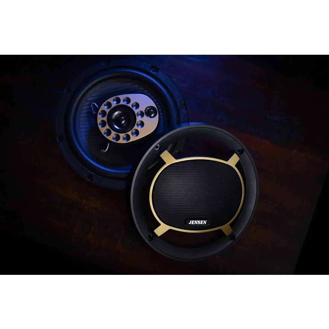 Jensen JS65T TRIAX Series 6.5" Full-Range 3-Way Car Speakers