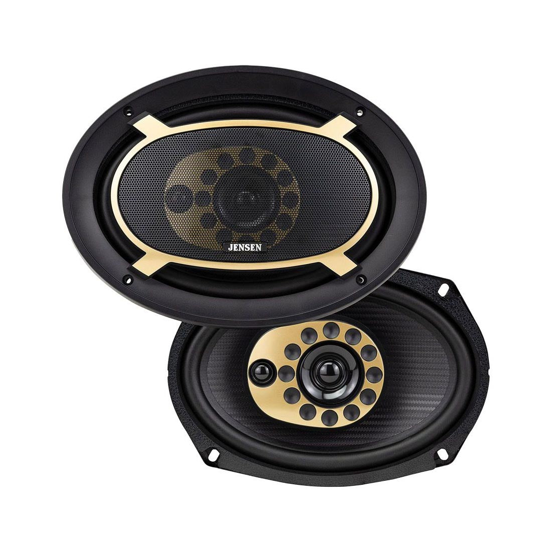 Jensen JS69T TRIAX Series 6"x9" Full-Range 3-Way Car Speakers