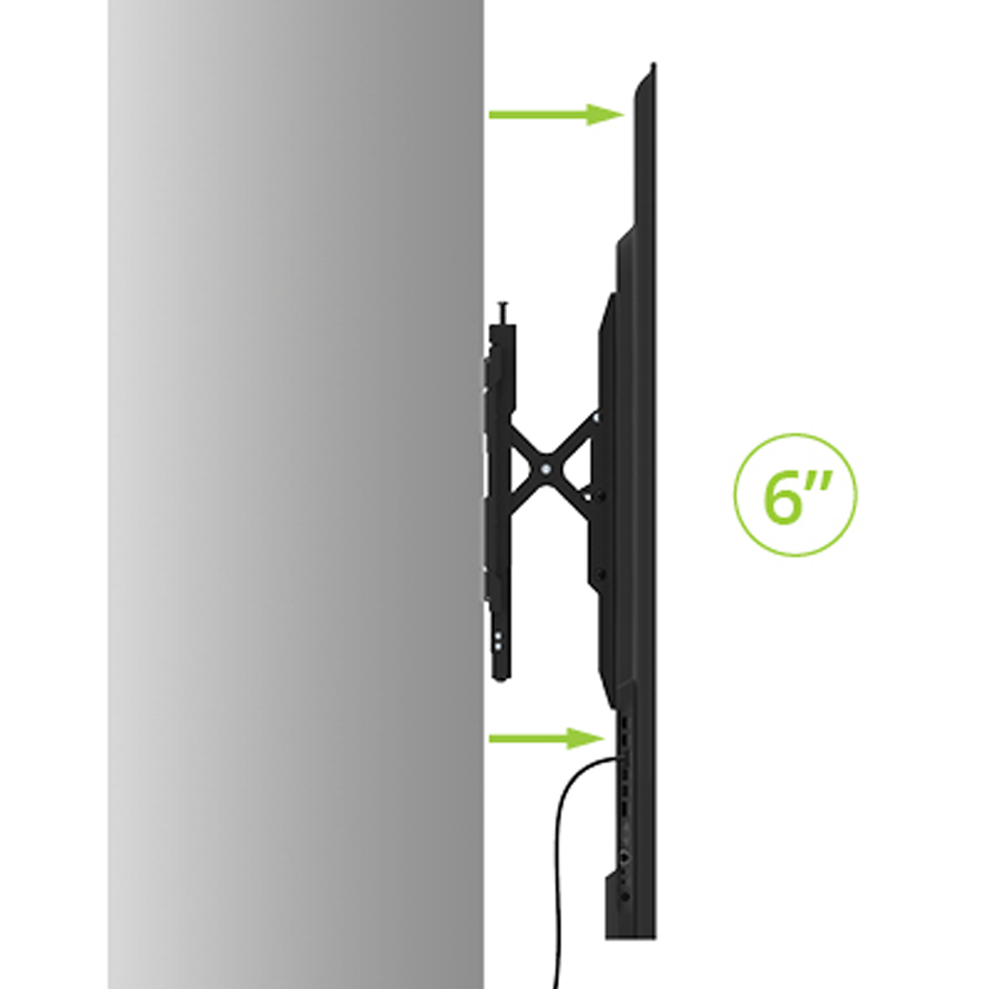 Kanto TE300 Extend & Tilt TV Wall Mount with 150 lb Capacity