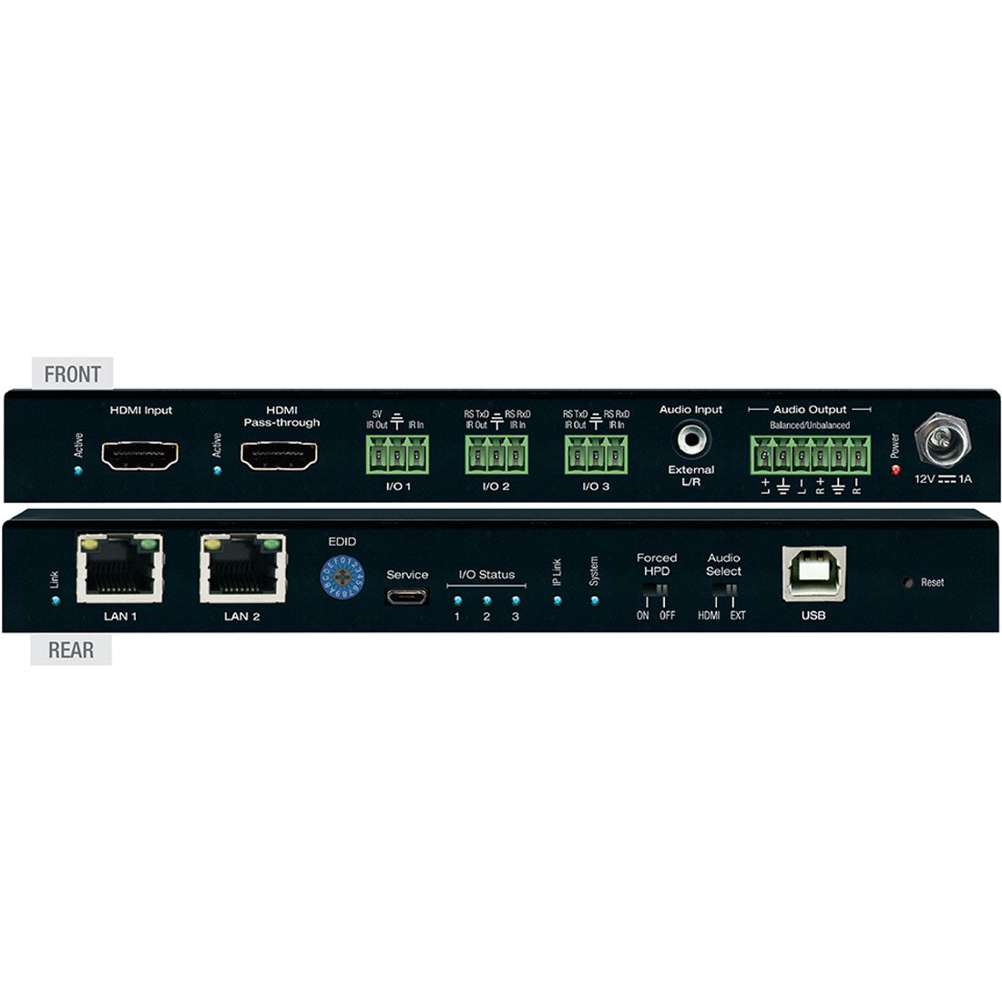 Key Digital KDIP922ENC 4K UHD AV over IP Encoder