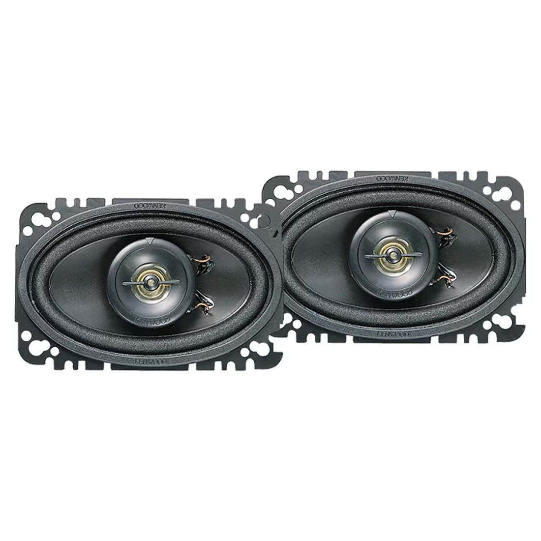 Kenwood KFC-4675C 60-Watt 4x6" 2-way Speaker System (KFC4675C)