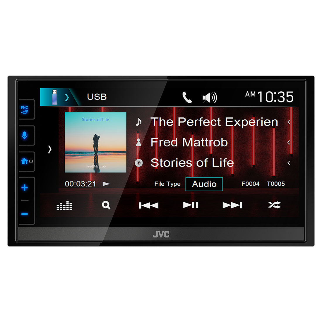 JVC KW-M780BT 6.8" Digital Media Receiver (KWM780BT)