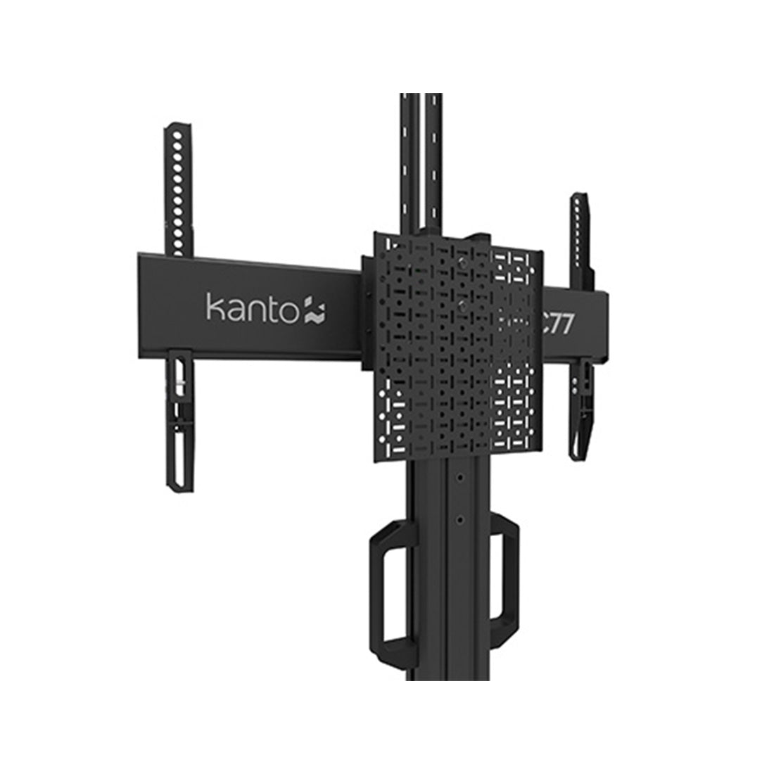 Kanto MPC77 Rolling AV Cart Compatible with All-in-One Video Conferencing Systems