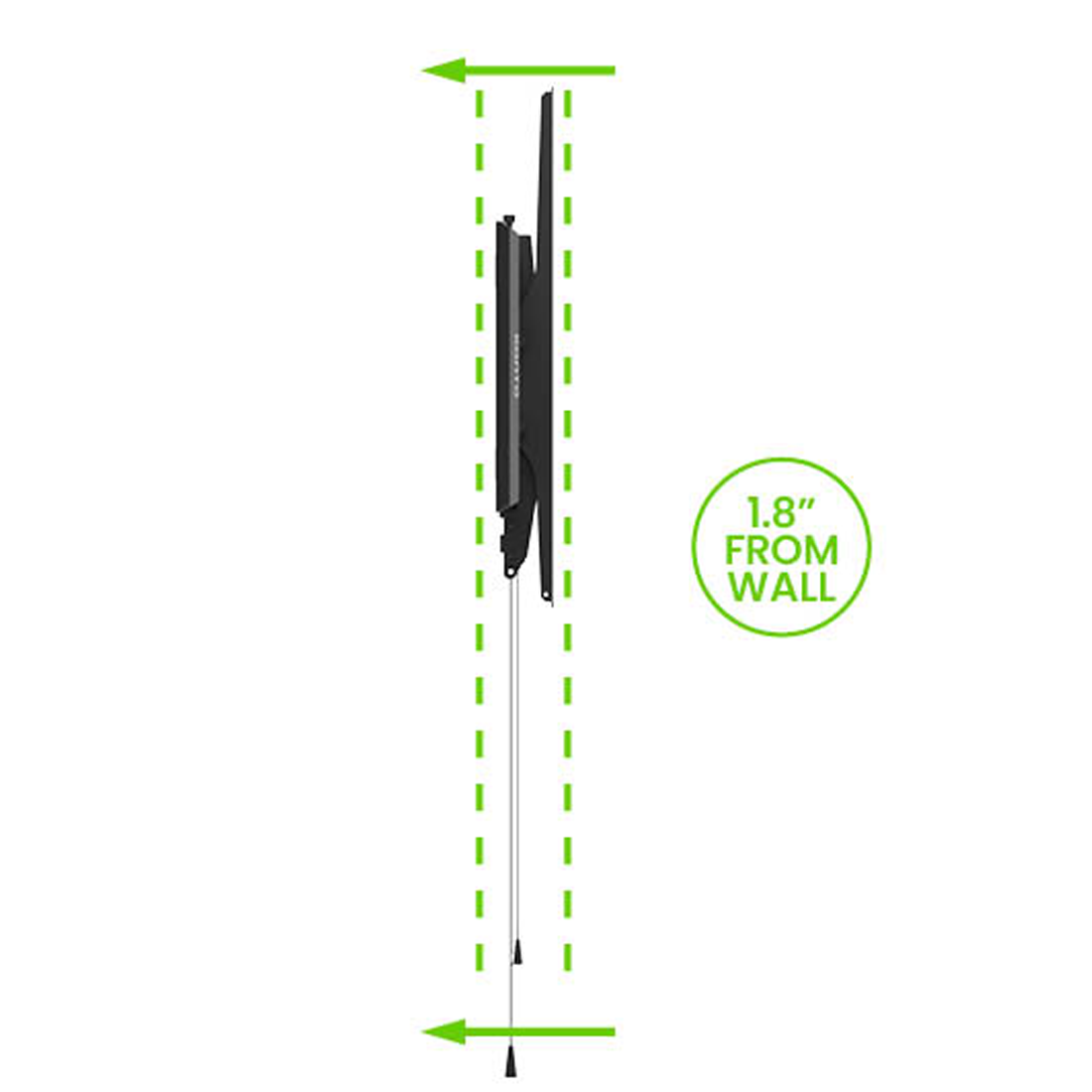 Kanto T300 Tilting TV Wall Mount with 150 lb Capacity