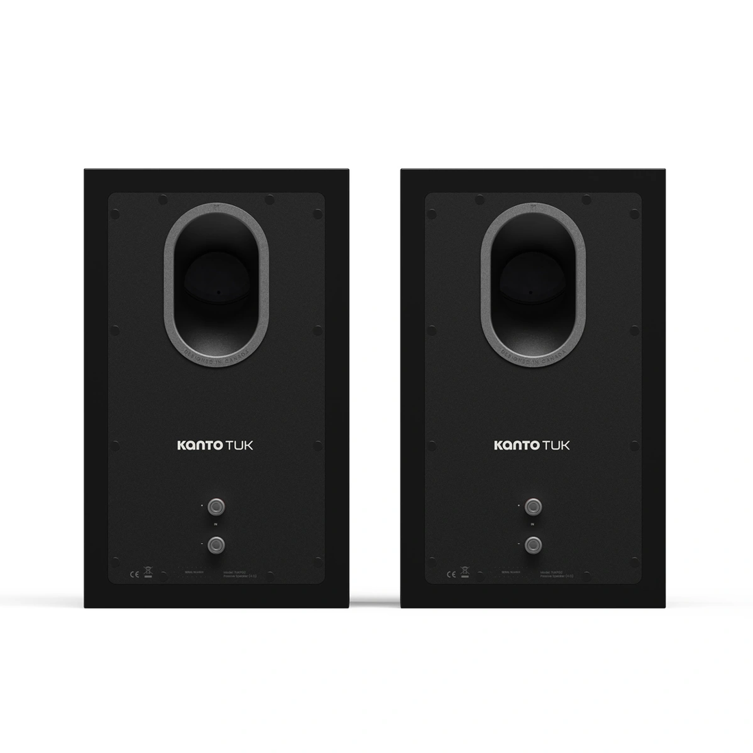 Kanto TUK Passive(2nd Gen) Bookshelf Speakers with AMT Tweeters - Pair