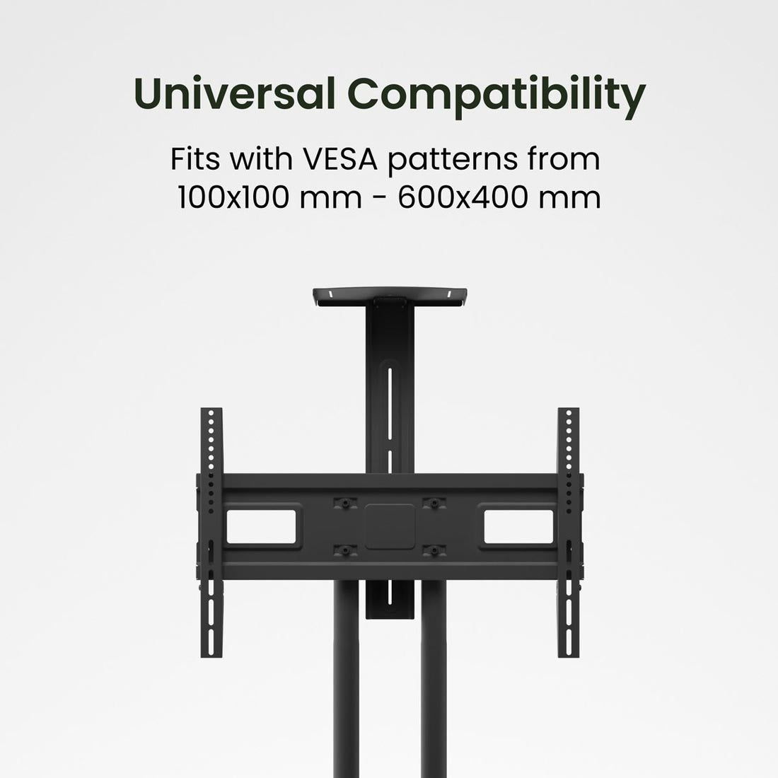 Kanto MTM70PL Rolling TV Cart with Height Adjustment for 40" - 70" TVs