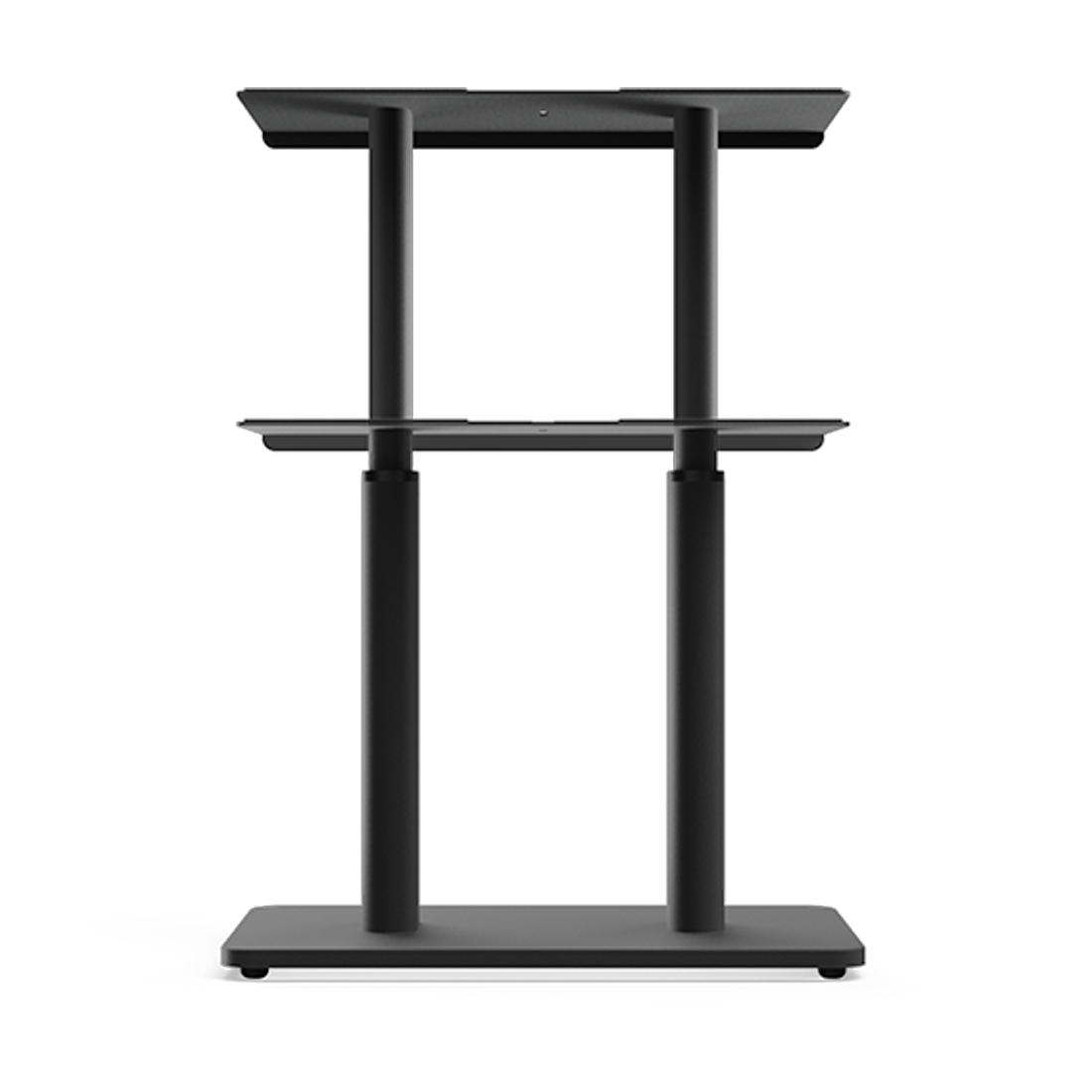 Kanto Audio SCH Height Adjustable Center Channel Speaker Stand with 50 lb Capacity