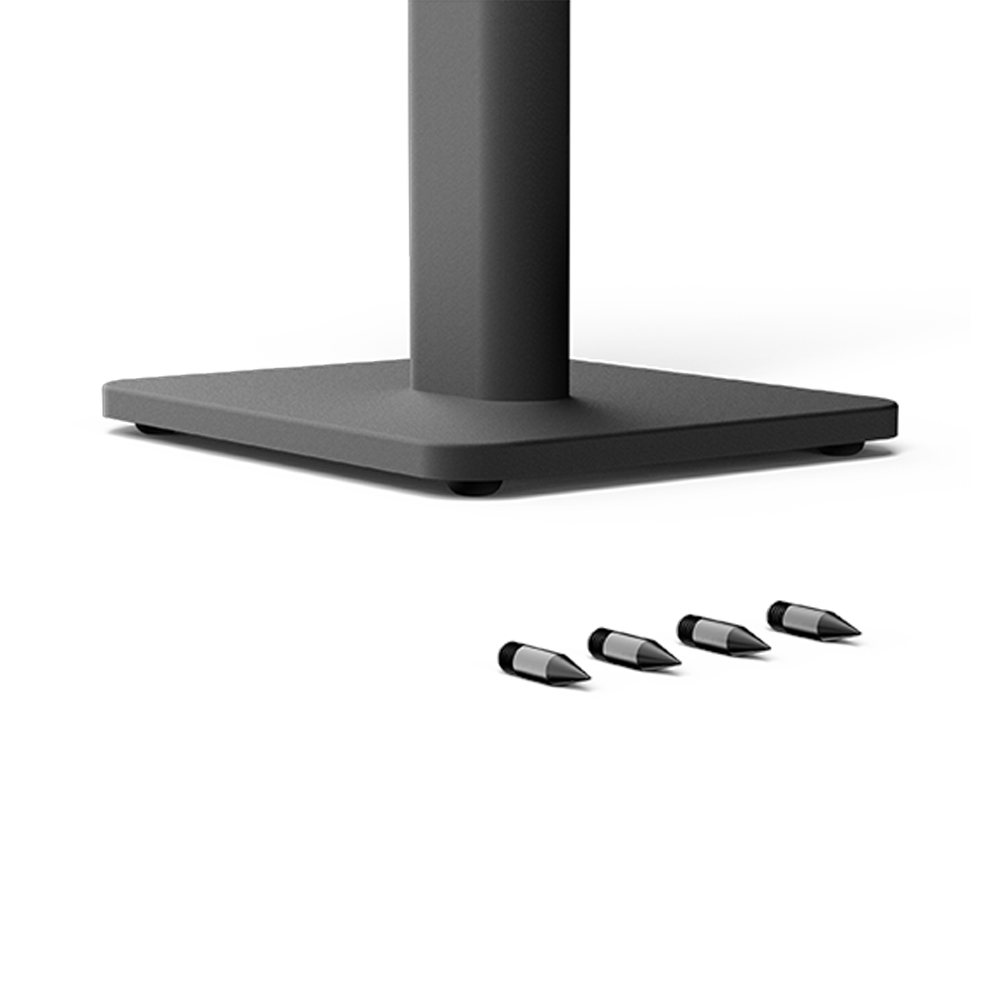 Kanto Audio SPH Height-Adjustable Speaker Floor Stands with 30 Lb Capacity - Pair