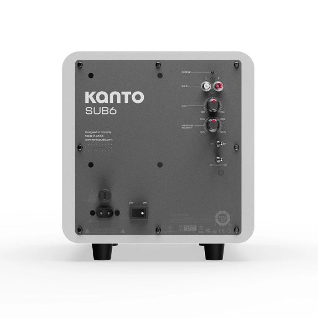 Kanto SUB6V 6" 100W RMS Sealed Powered Subwoofer