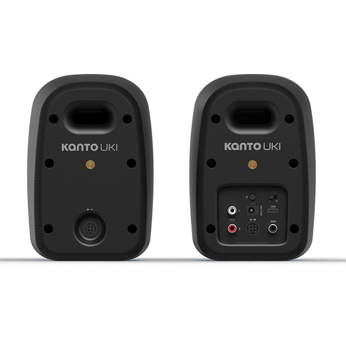 Kanto UKI Compact Desktop Speakers with USB-C and Bluetooth - Pair