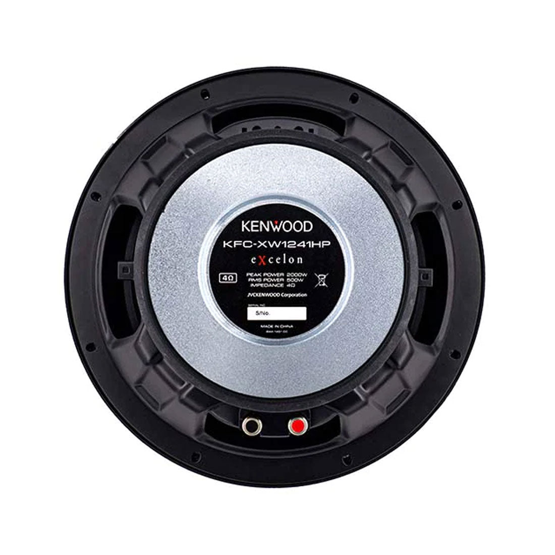 Kenwood eXcelon KFC-XW1241HP 12" 4-ohm Component Subwoofer