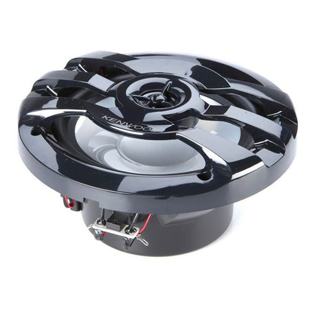 Kenwood KFC-1673MRBL 6.5" 2-Way Marine Speakers with Built-in LED Lights - Black (KFC1673MRBL)