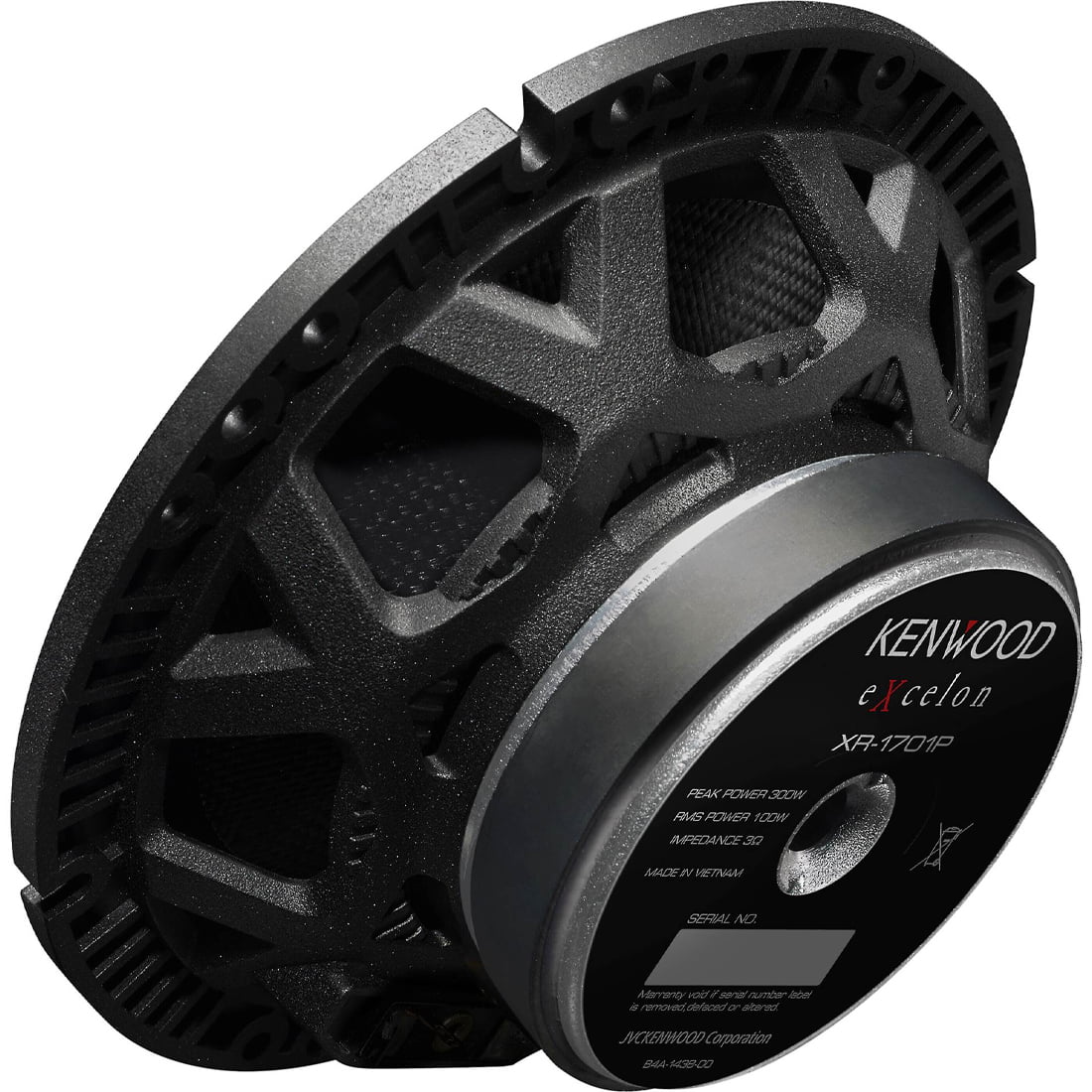 Kenwood eXcelon XR-1701P 6.5″ Component 2-Way Speaker System
