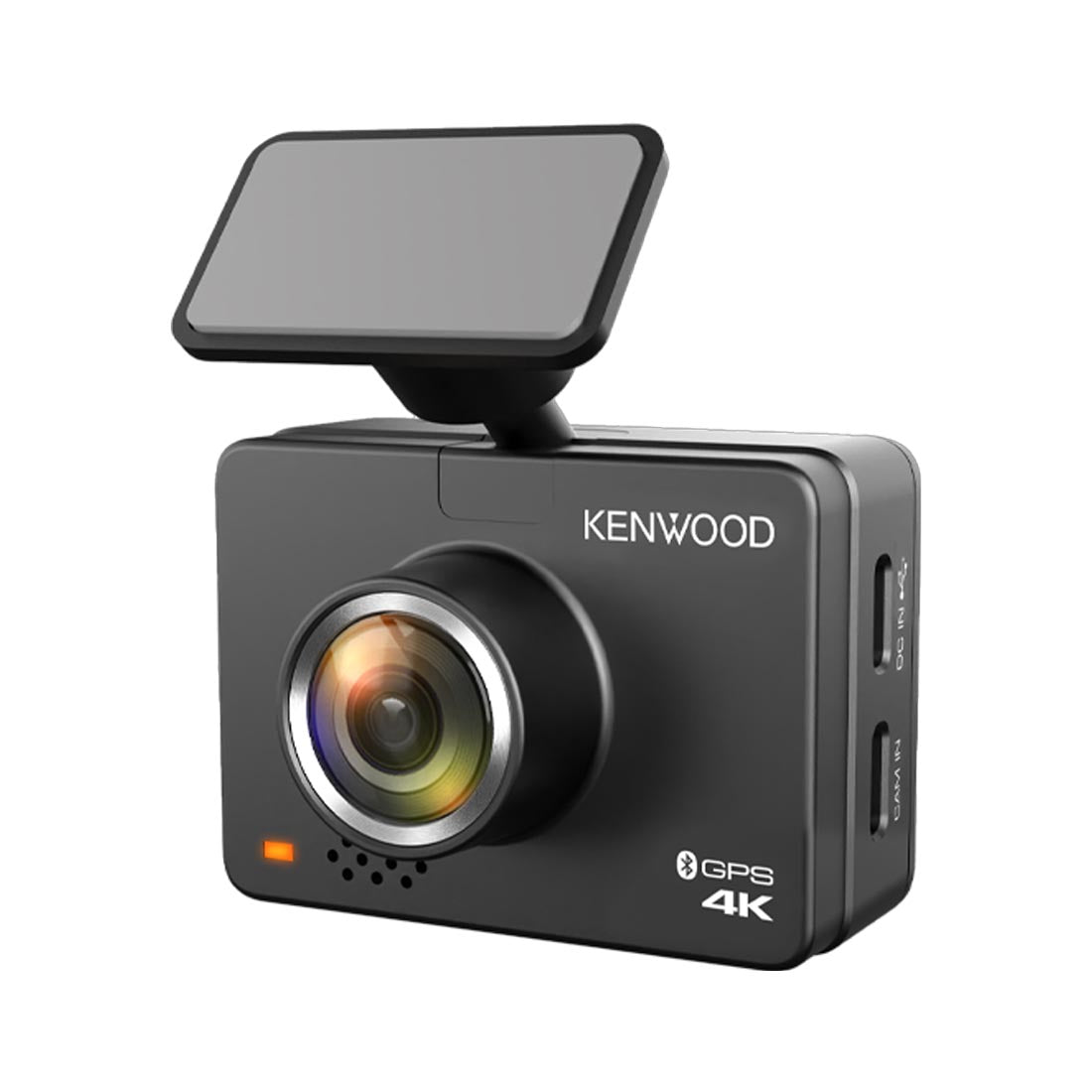Kenwood DRV-A610WDP 2-Channel Compact 4K HD Dash Camera with 2" Display, Wi-Fi, and GPS  includes Rear-View Cam (DRVA610WDP)